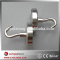 Dia 42mm Real Strong NdFeB POT Magnet with Hook